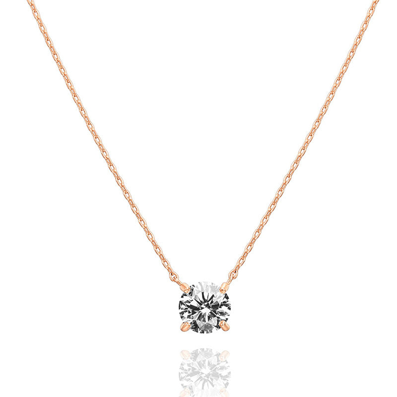 rose gold necklace
