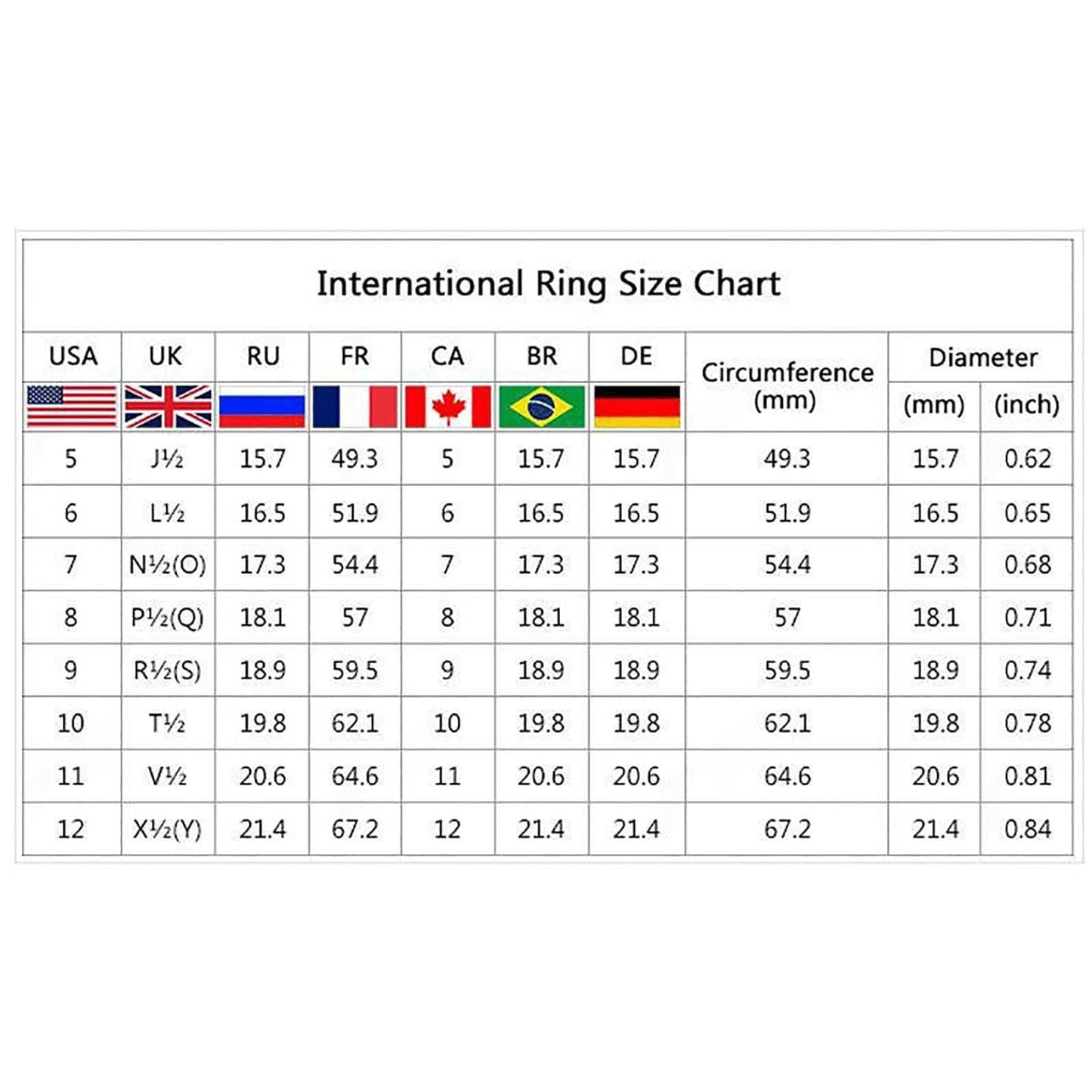 JSJOY Women Full Diamond Ring Fashion Exquisite Full Diamond Ring for Women Engagement Ring Jewelry Gifts Women Full Diamond Ring