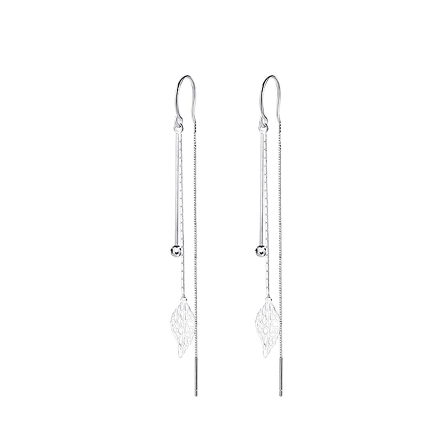 Hummingbird Earrings Rhinestone Chain Tassel Earring Lady Earchain Jewelry Fashionable Earrings Dangling Women Girls Valentine's Day Birthday Gifts