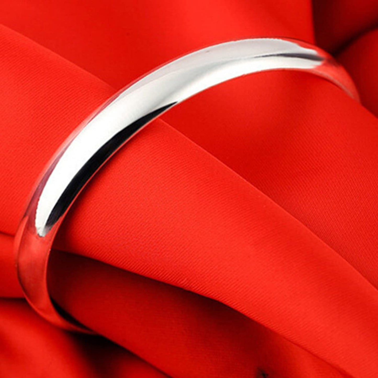 JSJOY Handmade Bracelet for Women 925 Sterling Silver Bangle Bracelet with Gift Box Braided Cuff Bracelet Wrap Birthday Gifts