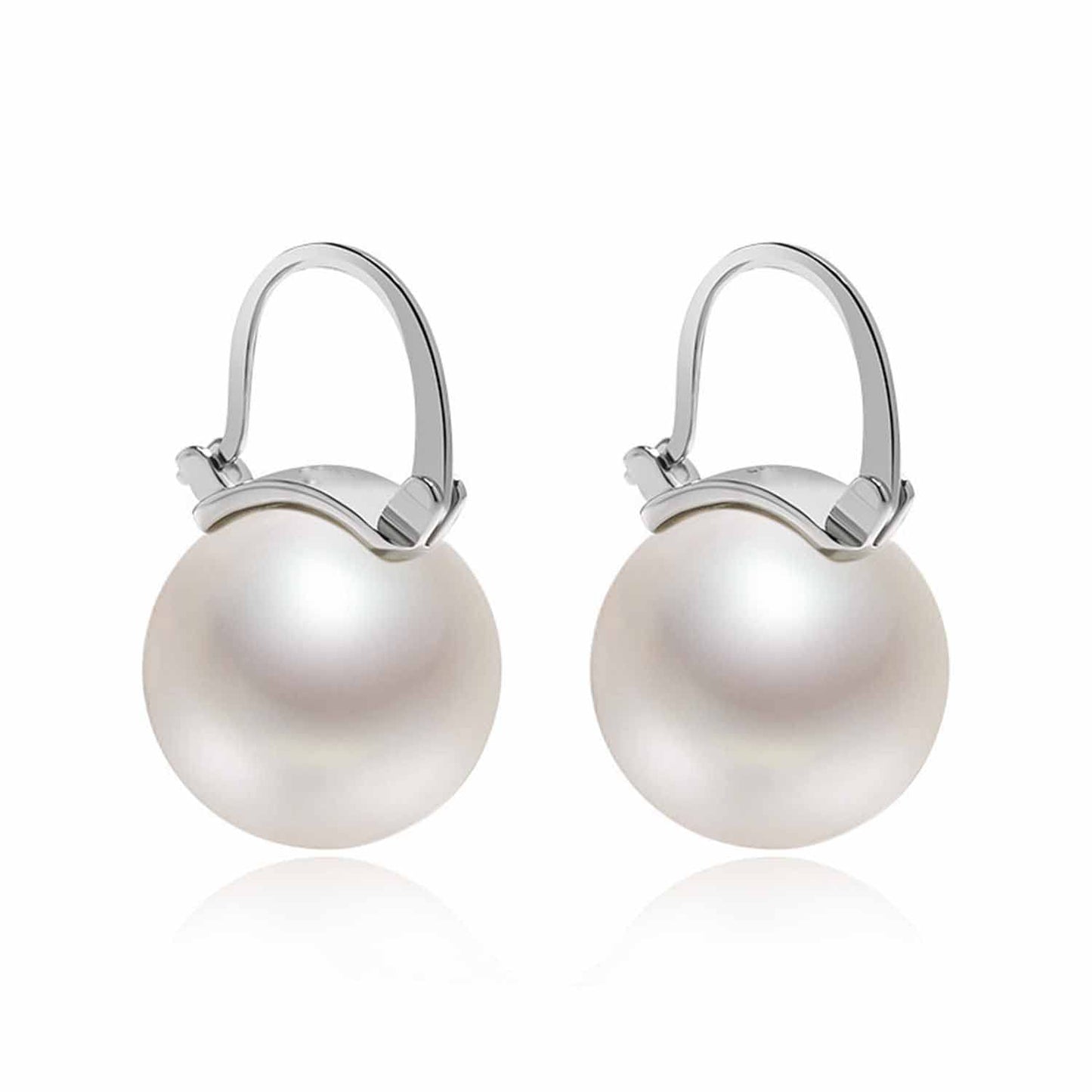 Pearl earrings stud earrings 14K gold plating simple earrings, Elegant Earrings design style best confession gift