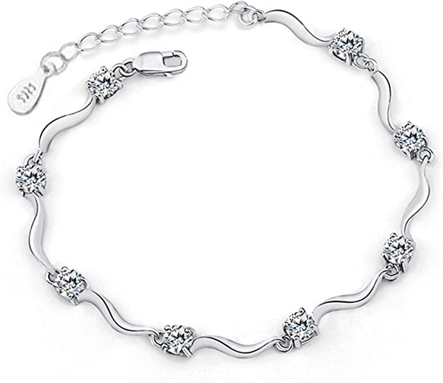 JSJOY Women Jewelry Solid Bracelet Cuff Bangle Charm Adjustable Bracelet Handmade Jewelry Bead Chain Anklet for Women Men Girls Mom Jewelry Gifts for Thanksgiving Da