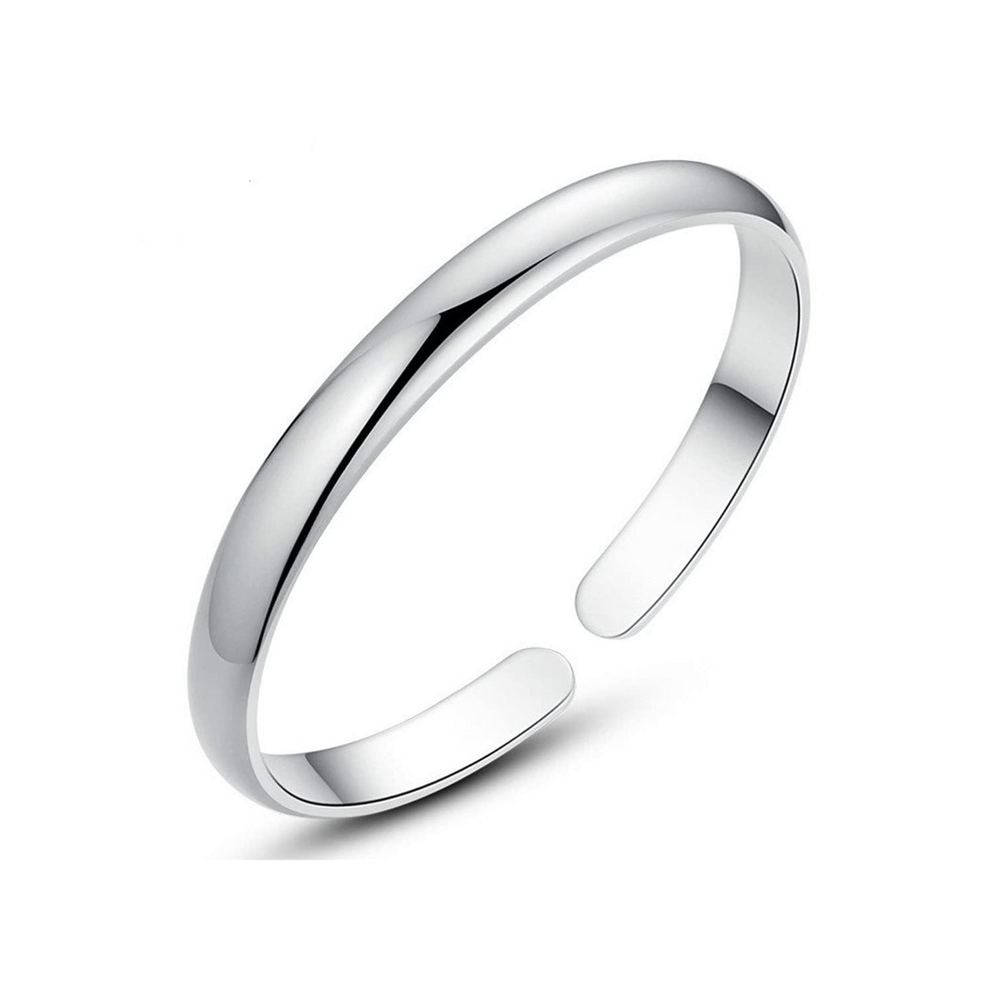JSJOY Handmade Bracelet for Women 925 Sterling Silver Bangle Bracelet with Gift Box Braided Cuff Bracelet Wrap Birthday Gifts