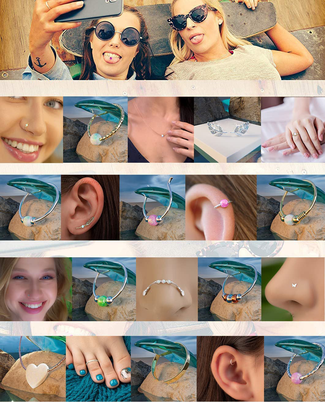 JSJOY Earrings Sterling Silver Ear Climbers Long Curved Bar Studs Ear crawlers,Ear Jackets
