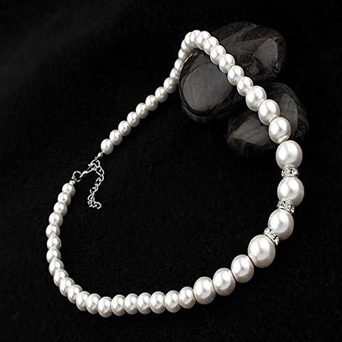 Pearl Necklace Set 2022 Natural Freshwater Pearl Includes Stunning Bracelet and Earrings Jewelry Gift for Women