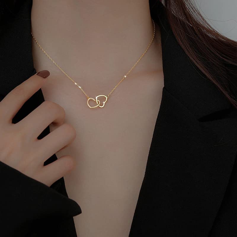 JSJOY Sister Gifts from Sisters Sister Necklaces Best Friend Necklace for Women Girls Christmas, Birthday Graduation Gifts with Gifts Card