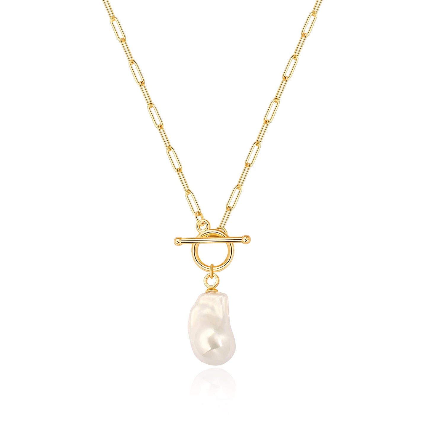 12White Baroque Pearl