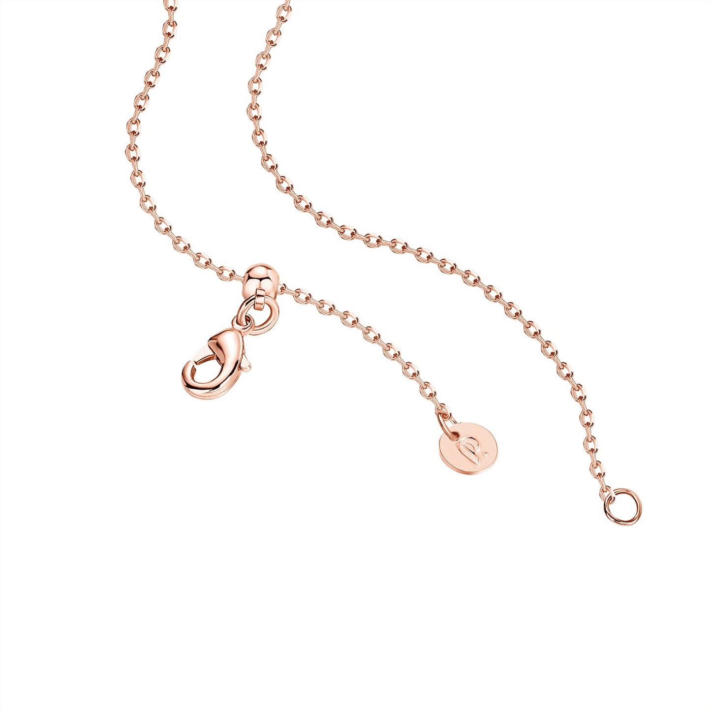 JSJOY 14K Gold Plated Cubic Zirconia Heart Necklace Gold Necklaces for Women