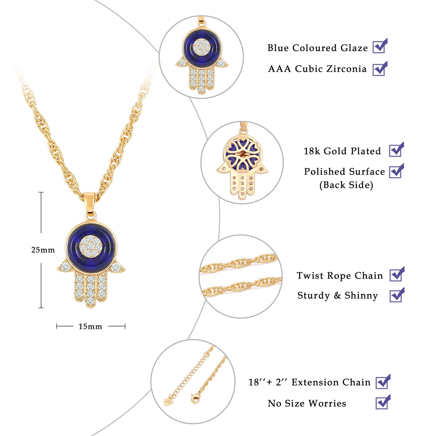 18Navy Blue Hamsa
