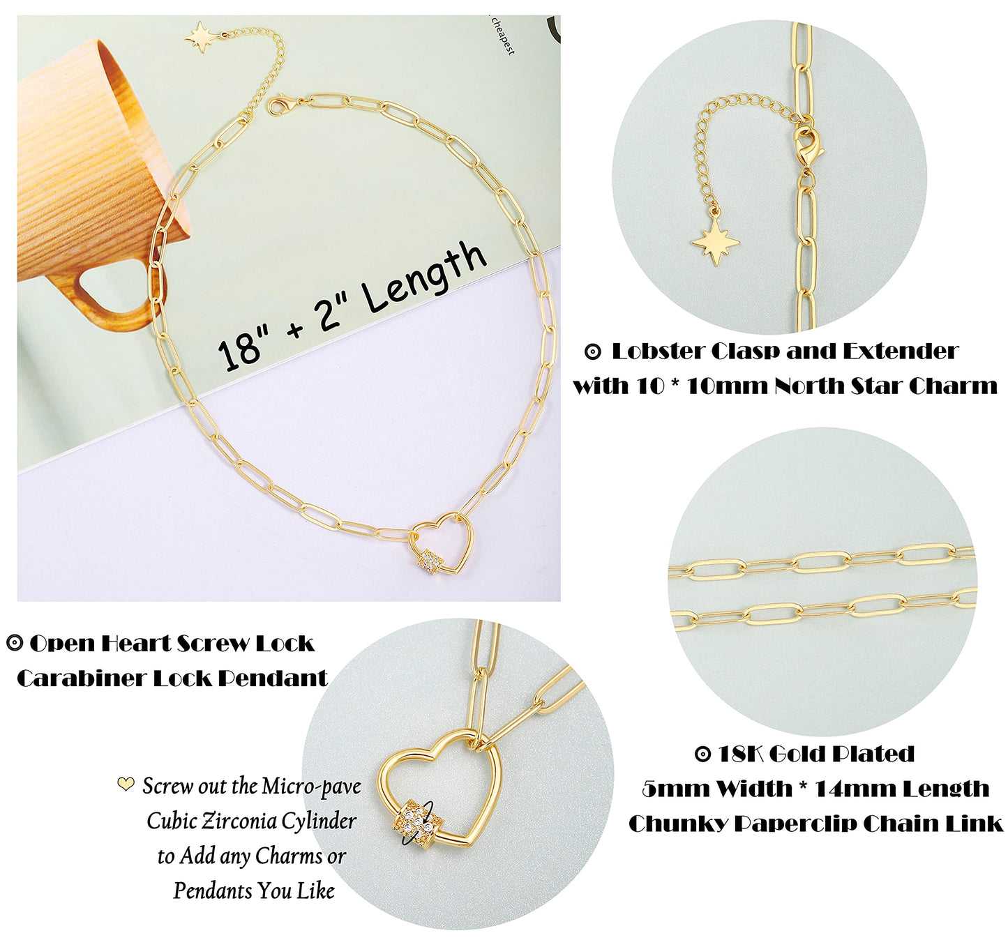 10 Golden Heat Screw Lock