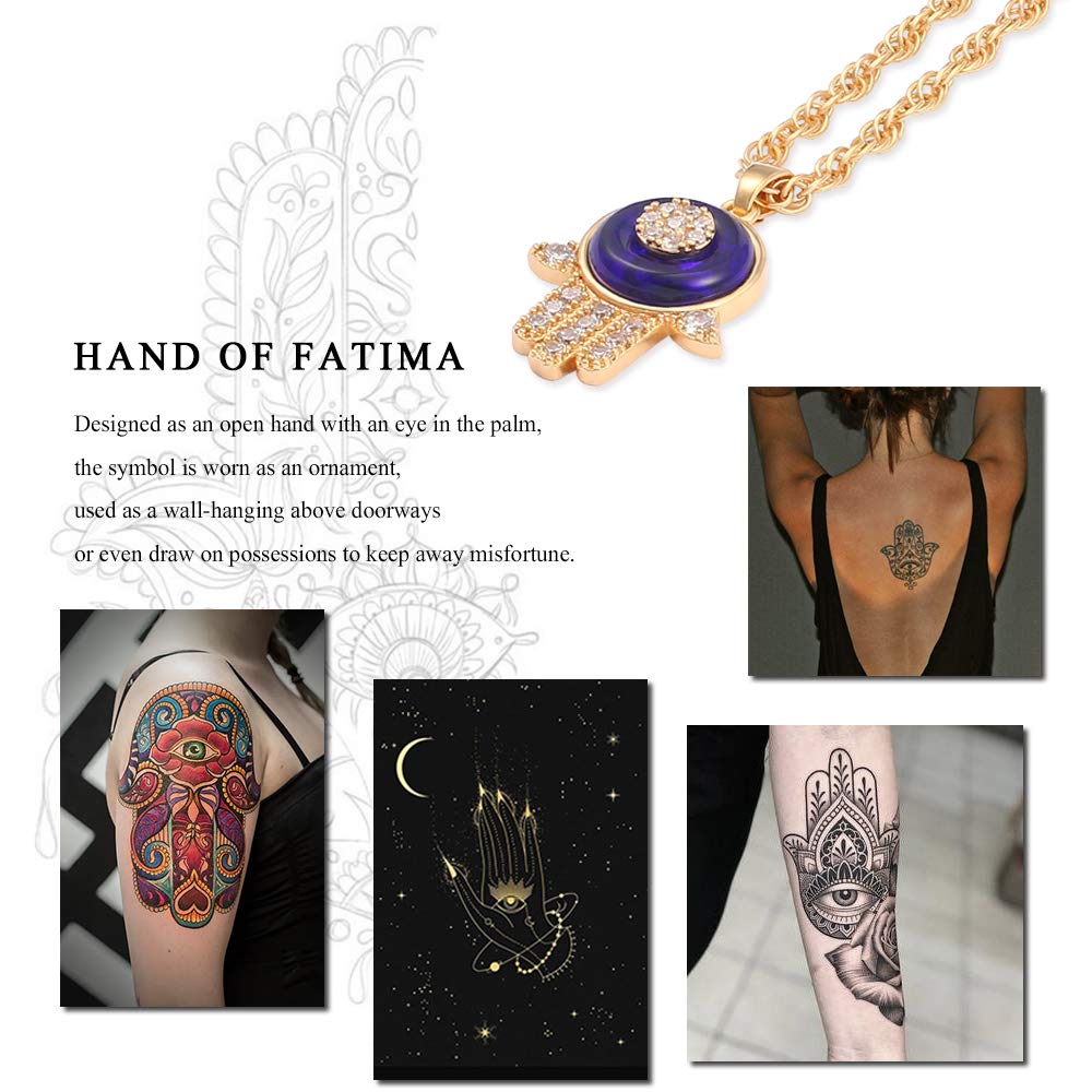 18Navy Blue Hamsa