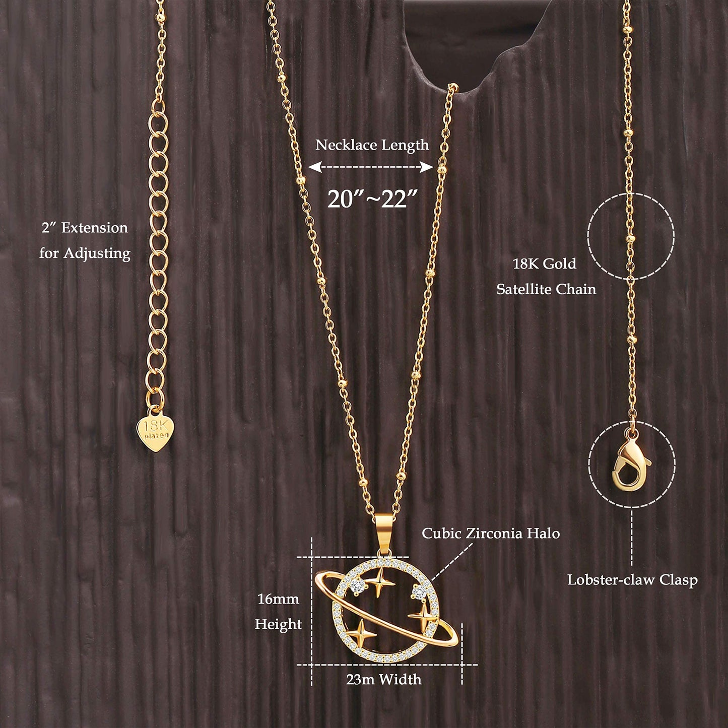 4Golden Saturn Planet