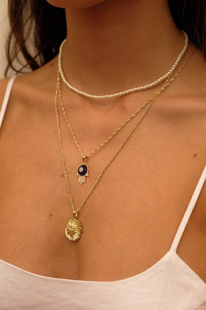 18Navy Blue Hamsa