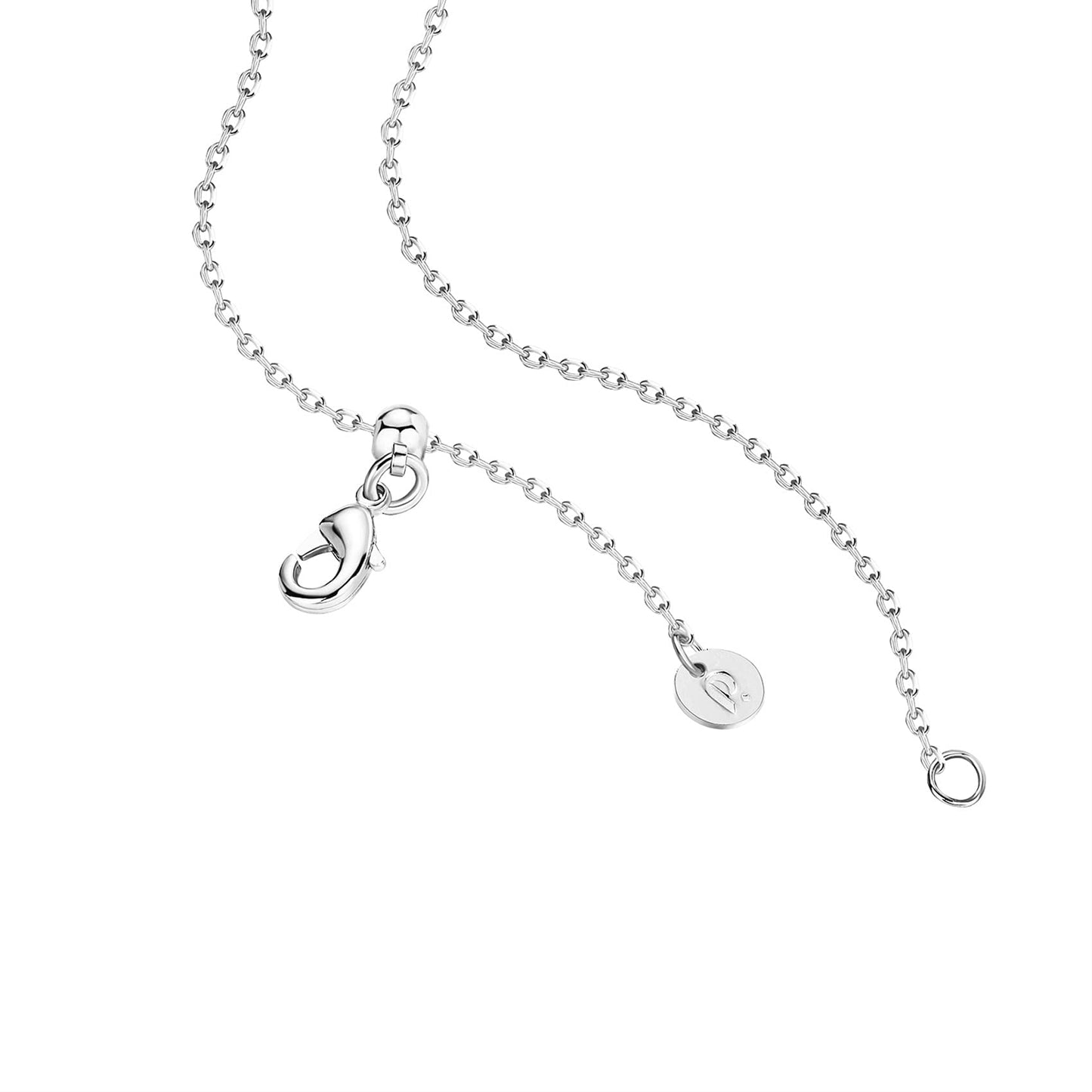 JSJOY 14K Gold Plated Cubic Zirconia Heart Necklace Gold Necklaces for Women