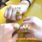 JSJOY BFF Rings for 2 Best Friends Forever Ring Sponge_bob Cute Rings Adjustable Rings for Teen Girls Friendship Rings Matching Couple Rings Gold Rings