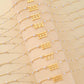 Angel Number Necklace Digital necklace 18k Gold Plated Stainless Steel Faux Pearl Choker Chain Gift for Women Girl