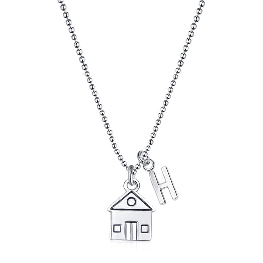 JSJOY House Necklace Styles HS H Singer Merch Necklace Jewelry for Women Girls Friends and family graduation gifts