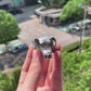 JSJOY Eddie Munson Ring Accessories Set Men Gifts Halloween Vintage Punk Skull Cross Ring Jewelry For Fans Gifts
