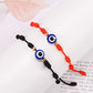 JSJOY Adjustable Evil Eye Black Bracelets 2PCS Black String Lucky Protection Handmade String Amulet for Women Men Boys Girls Family