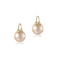 Pearl earrings stud earrings 14K gold plating simple earrings, Elegant Earrings design style best confession gift