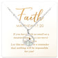 Mustard Seed Necklace for Women Christian GiftsMove Mountains Shell Necklaces Mothers Valentines Day Gifts Christian Faith Jewelry for Women
