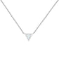 JSJOY 14K Gold Plated Created White Opal Necklace Opal Necklaces for Women