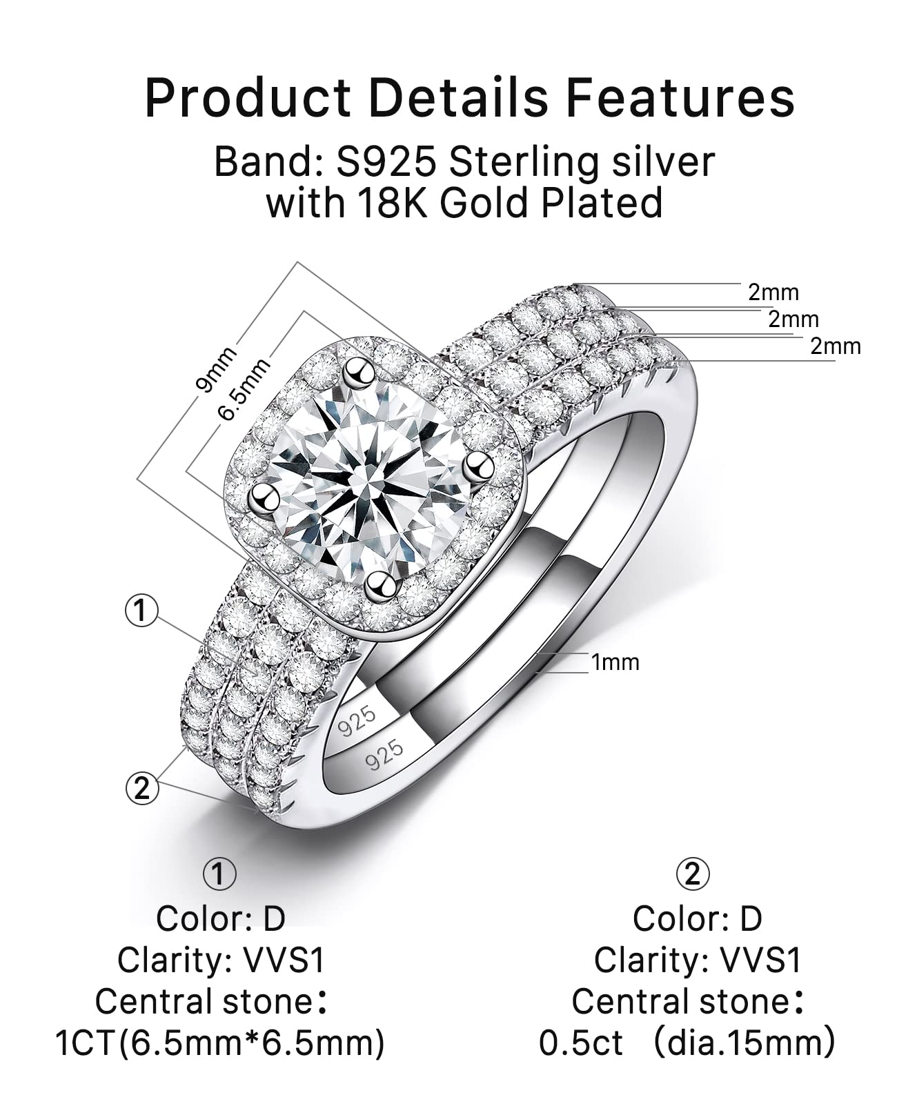 Ring Size Chart - Choose from diamond, band, gemstone or fashion rings