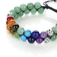Green - 7 Chakra Green Aventurine Bracelet