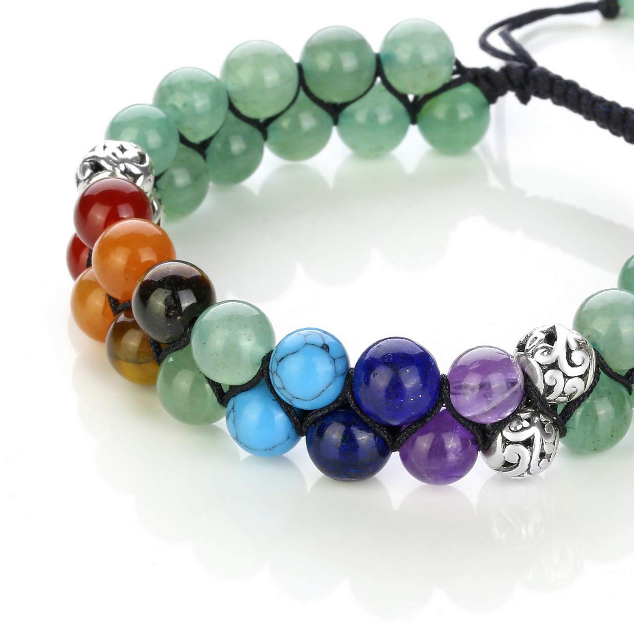 Green - 7 Chakra Green Aventurine Bracelet