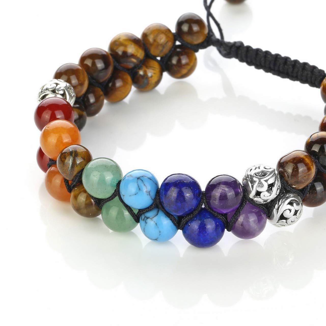 Yellow - 7 Chakra Tiger Eye Bracelet