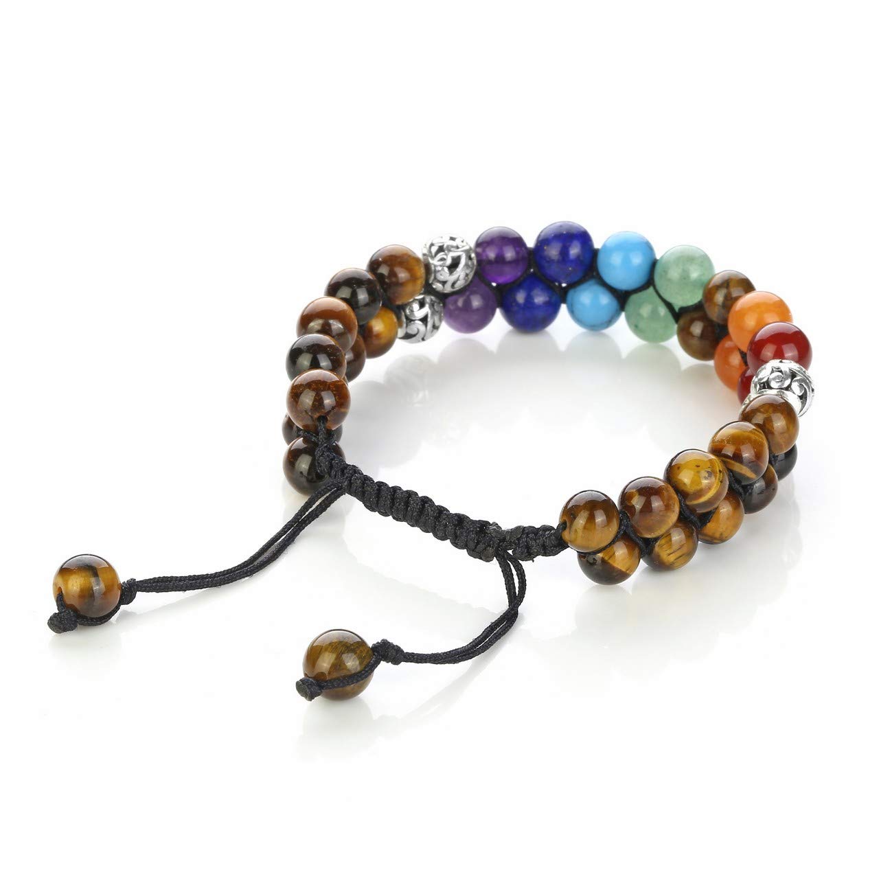 Yellow - 7 Chakra Tiger Eye Bracelet